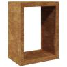 Durable Firewood Rack 60x40x80 cm Corten Steel | HipoMarket