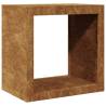 Firewood Rack 60x40x60 cm Corten Steel - Durable & Functional