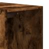 Wardrobe Smoked Oak 30x50x200 cm | Durable Engineered Wood