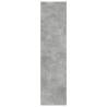 Wardrobe Concrete Grey 30x50x200 cm - Stylish Storage Solution