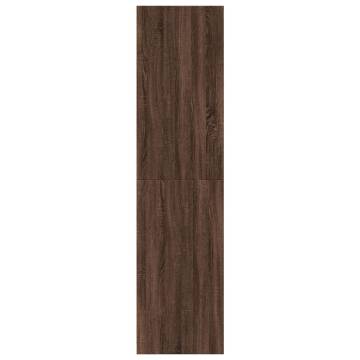 Wardrobe Brown Oak 30x50x200 cm | Stylish Storage Solution