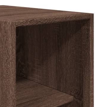 Wardrobe Brown Oak 30x50x200 cm | Stylish Storage Solution