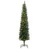 Artificial Slim Christmas Tree 150 LEDs 120 cm - Hipomarket