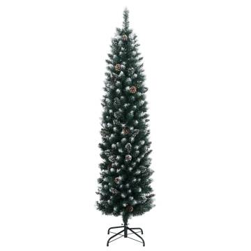 Artificial Slim Christmas Tree 150 LEDs - 150 cm | Hipo Market