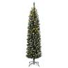 Artificial Slim Christmas Tree 150 LEDs - 150 cm | Hipo Market