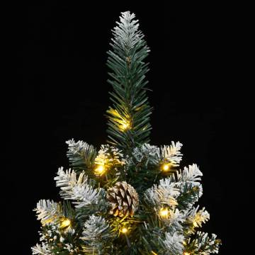 Artificial Slim Christmas Tree 150 LEDs - 150 cm | Hipo Market