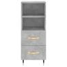 Highboard Concrete Grey - Stylish Engineered Wood Storage