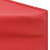 Folding Party Tent with Sidewalls - Red 2x2 m | Hipo Market