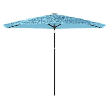 Garden Parasol with Steel Pole - Blue 288x288 cm | HipoMarket