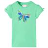 Kids' T-shirt Light Green 104 Colour green Size 104 (3-4y) 