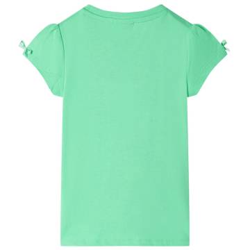 Kids' Light Green T-shirt 104 - Stylish & Comfortable