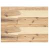 Floating Shelf 60x30x4 cm - Untreated Solid Wood Acacia