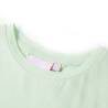 Kids' Soft Green T-shirt with Cap Sleeves - Size 128