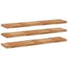 Floating Shelves - 3 pcs 140x30 cm Solid Acacia Wood