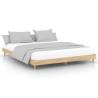 Sonoma Oak Bed Frame 200x200 cm - Quality Engineered Wood