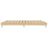 Sonoma Oak Bed Frame 200x200 cm - Quality Engineered Wood