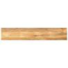  Table Top 160x20x2.5 cm Rectangular Solid Wood Mango Colour mango wood(natural) Size 160 x 20 cm Quantity in Package 1 Thickness 25 mm 