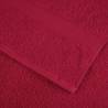 8 Piece Premium Towel Set SOLUND Red - 600 GSM Luxury Towels