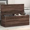 Storage Box Brown Oak 90x35 cm - Durable & Stylish Solution