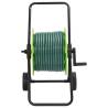 Green Hose Reel Cart with 50m PVC Hose - Durable & Flexible