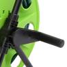 Green Hose Reel Cart with 50m PVC Hose - Durable & Flexible