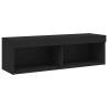 4 Piece TV Wall Units with LED - Stylish & Space Saving