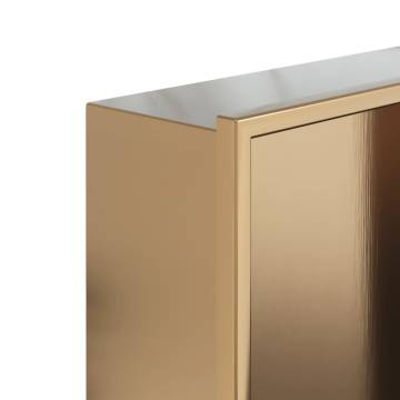 Brushed Gold Shower Niche 32x62 cm Stainless Steel