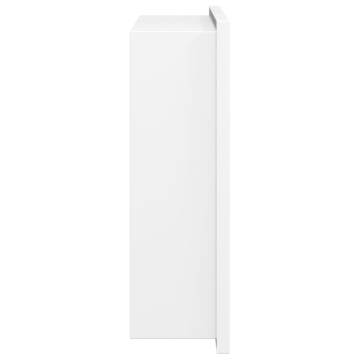 Shower Niche Matt White 32x32x9 cm Stainless Steel