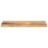 Table Top 80x20x2.5 cm Rectangular Solid Wood Mango | HipoMarket