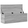 Storage Box Grey Sonoma - Versatile Engineered Wood Solution