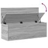 Storage Box Grey Sonoma - Versatile Engineered Wood Solution