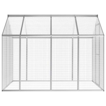 Aluminium Outdoor Aviary 178x242x192 cm for Happy Birds