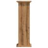 Artisian Oak Plant Stand - 33x33x100 cm Engineered Wood