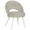 Sofa Chair Kubu Rattan White - Stylish & Comfortable