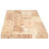 Rectangular Solid Wood Acacia Table Top - 160x20 cm