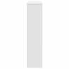 Stylish White Radiator Cover 175x20x82 cm | Engineered Wood