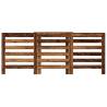 Radiator Cover Old Wood 205x21.5 cm - Stylish & Practical