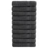  Premium Bath Towels SOLUND 10pcs Anthracite 100x150cm 600gsm Colour anthracite Size 100 x 150 cm Quantity in Package 10 