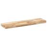 Floating Shelves (4pcs) - Solid Acacia Wood | Hipomarket UK