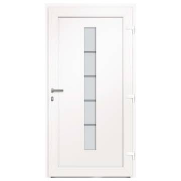 Aluminium & PVC Front Door 110x210 cm - Secure & Elegant