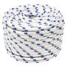 Durable 12mm White Boat Rope - 100m Polypropylene