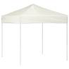 Folding Party Tent Cream 2x2 m - Durable & UV-Resistant