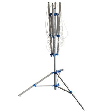 ProPlus Rotary Airer with Foot - Durable Grey Metal | HipoMarket