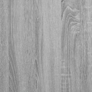 Radiator Cover Grey Sonoma - Stylish Engineered Wood Design