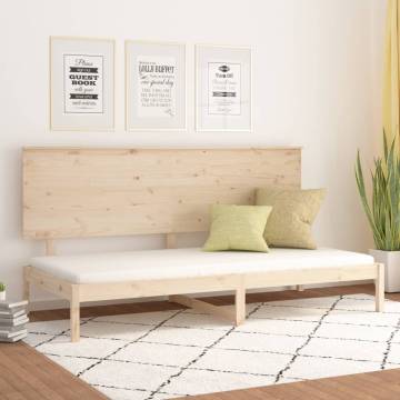 Day Bed 90x200 cm Solid Pine Wood - Stylish & Practical Design