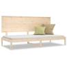 Day Bed 90x200 cm Solid Pine Wood - Stylish & Practical Design