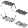 ProPlus Folding Single Step Stool 150kg XL Metal - Safe & Durable