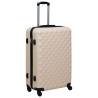 Gold Hardcase Trolley Set - 3 Pcs Durable ABS | Hipomarket