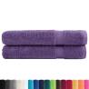 Premium SOLUND Purple Towels 100x200 cm - 2 Pcs | Hipo Market