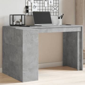 Office Desk Concrete Grey - Stylish & Durable | HipoMarket